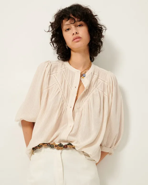 SAVI Sandblack | Blouse | SESSÙN Site officiel 
